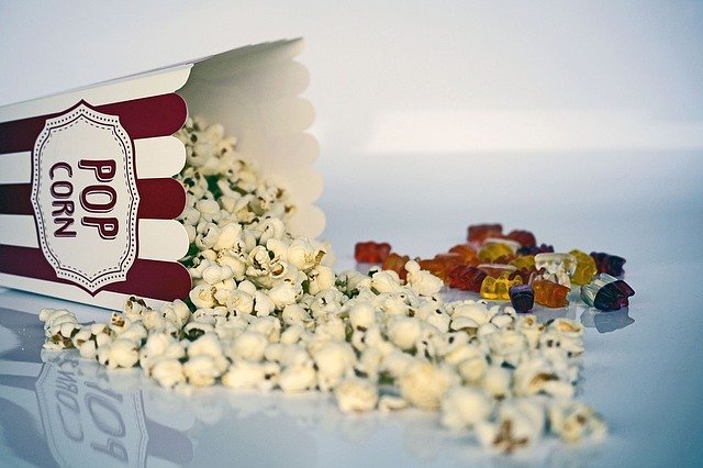 bonbony a popcorn